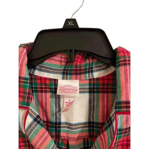 Brand New Wondershop Christmas Button Up Nightgown - Picture 4 of 4